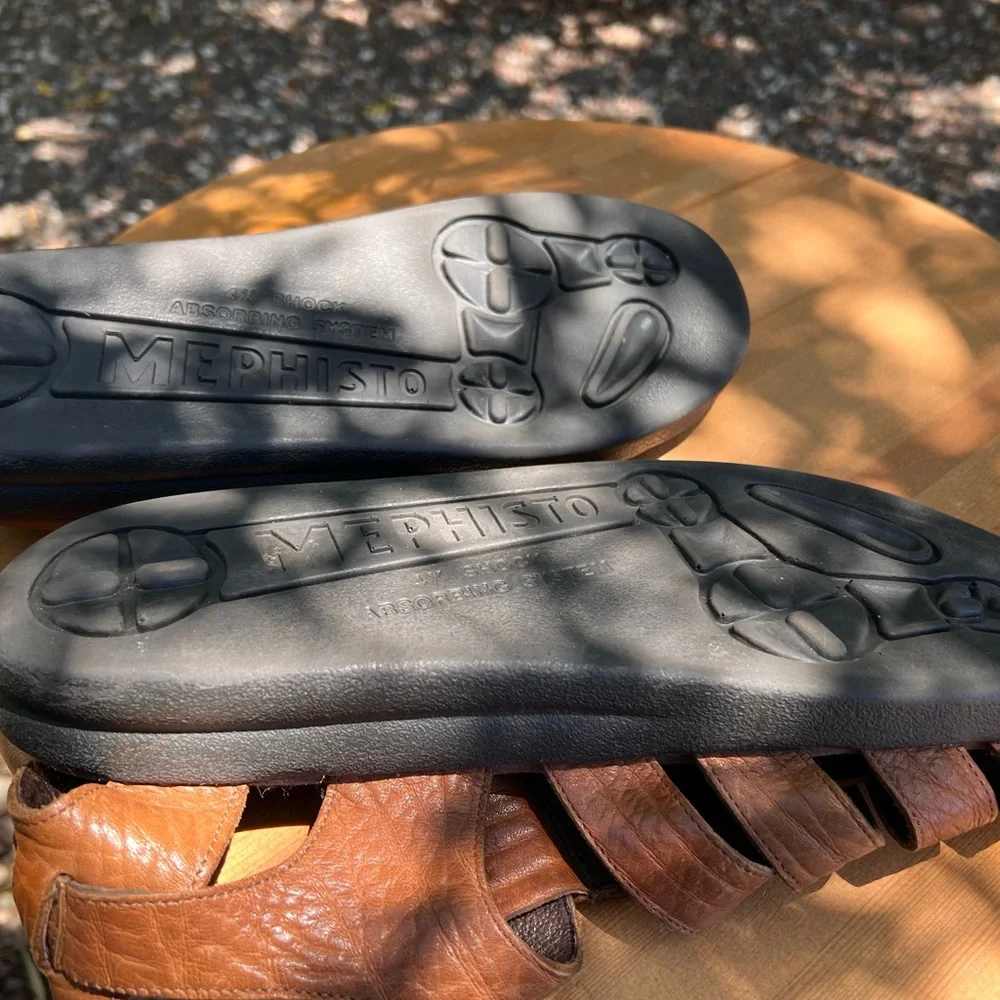 Mens Mephisto fisherman sandals - size 44 - Picture 5 of 8